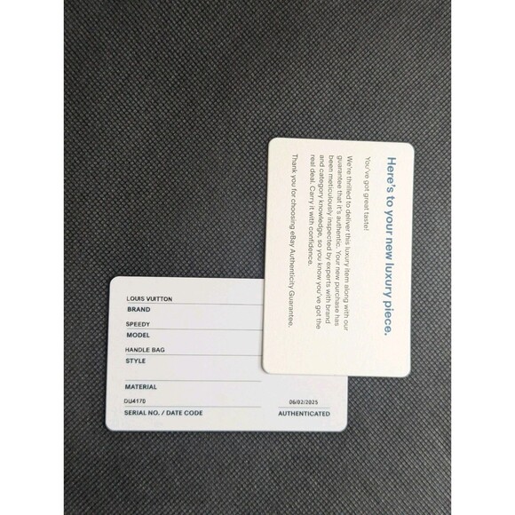 Louis Vuitton Speedy Damier Azur - 35, Lock & Key included, Authentic - Picture 12 of 16